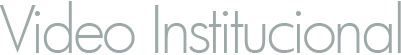 Video Institucional